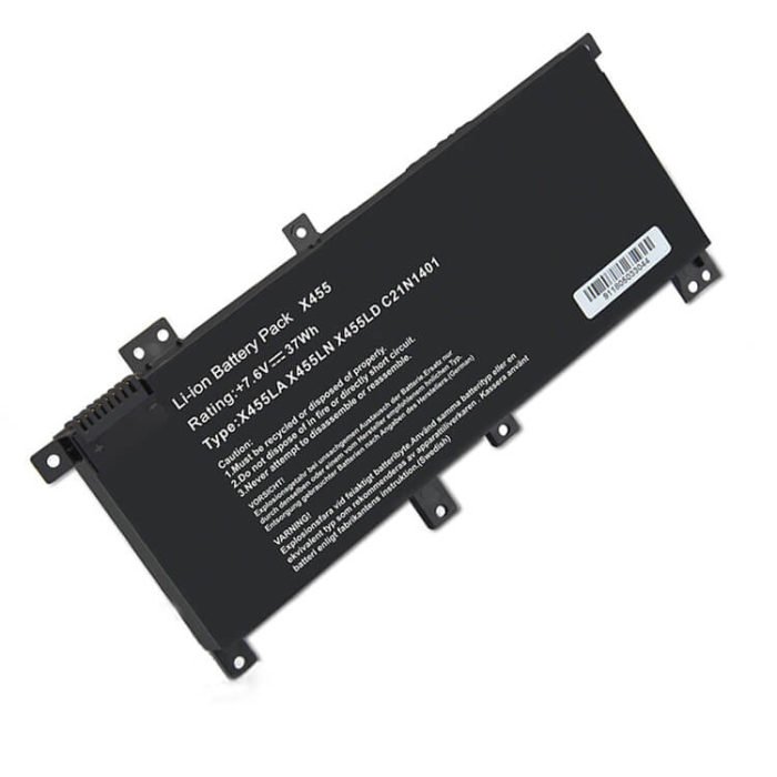 AUSU Laptop Battery C21N1401 C21PQCH PP21 7.6V 37Wh for X455 X455LA X455LD X455LN R455LD Series notebook - Image 2