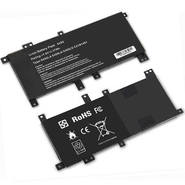 AUSU Laptop Battery C21N1401 C21PQCH PP21 7.6V 37Wh for X455 X455LA X455LD X455LN R455LD Series notebook - Image 4